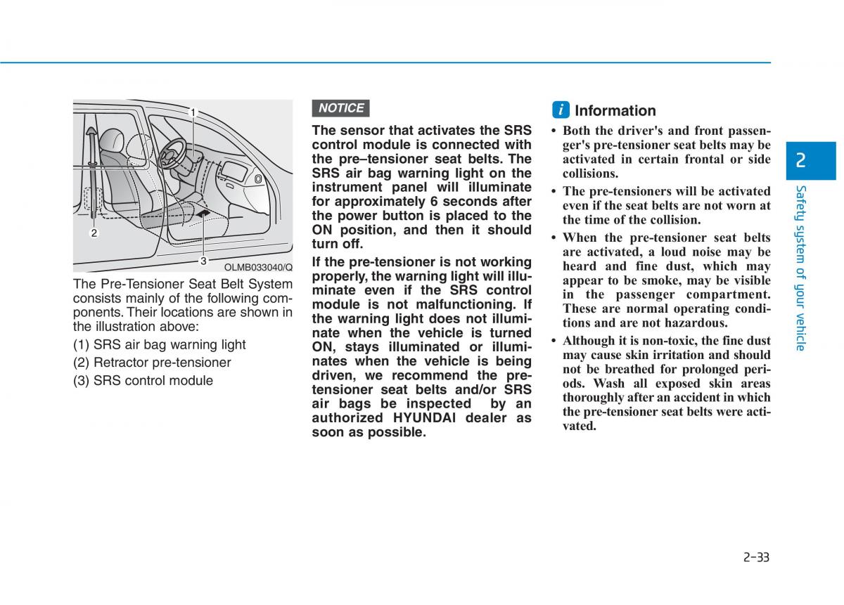 Hyundai Ioniq Electric owners manual / page 131