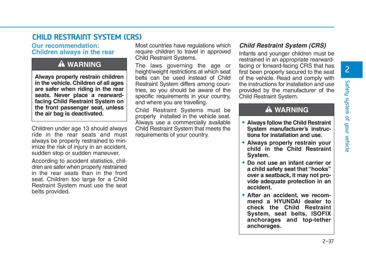 Hyundai Ioniq Electric owners manual / page 135