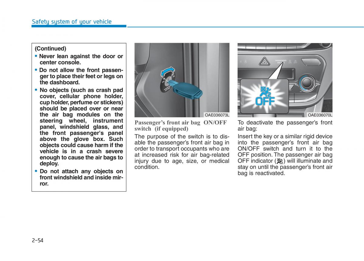 Hyundai Ioniq Electric owners manual / page 152