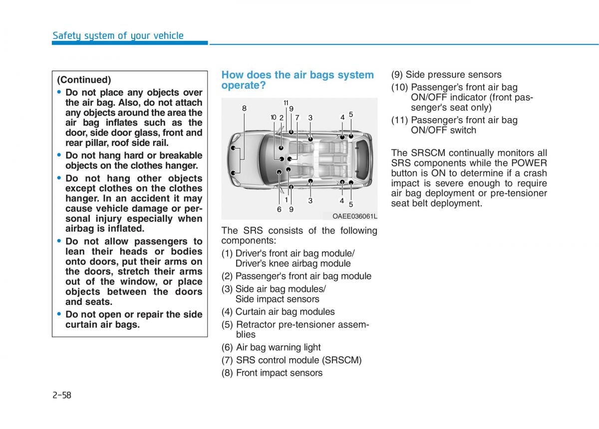 Hyundai Ioniq Electric owners manual / page 156