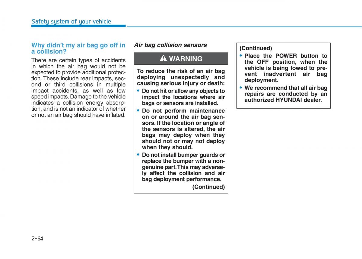 Hyundai Ioniq Electric owners manual / page 162