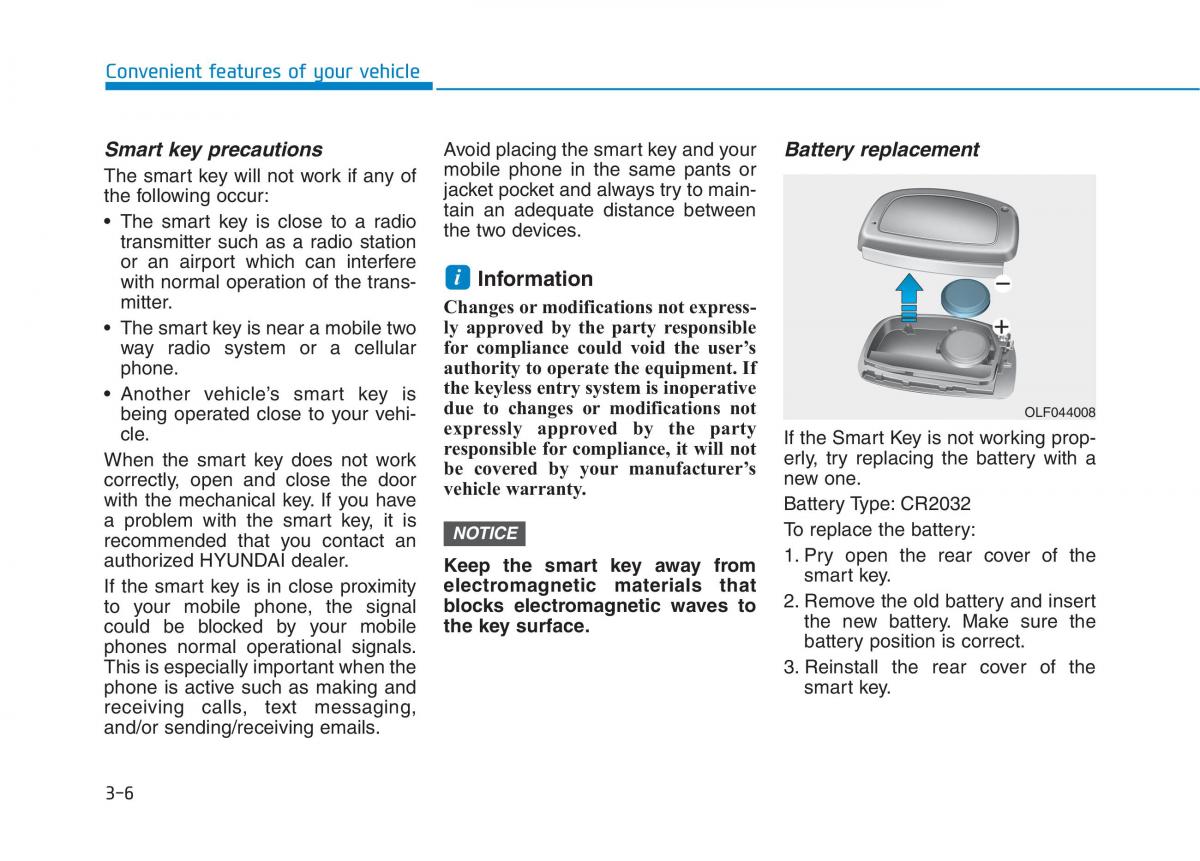 Hyundai Ioniq Electric owners manual / page 175