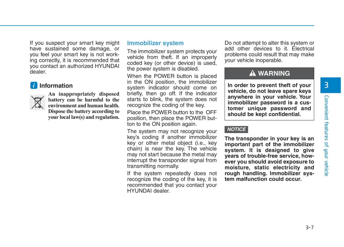 Hyundai Ioniq Electric owners manual / page 176