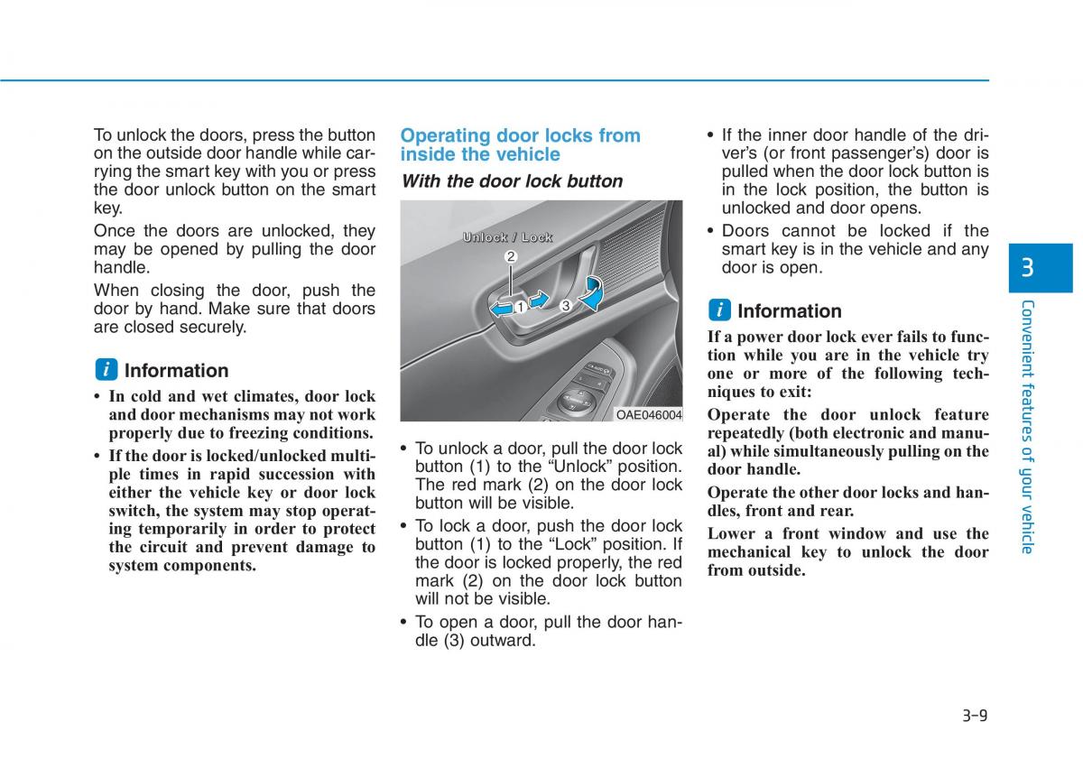 Hyundai Ioniq Electric owners manual / page 178