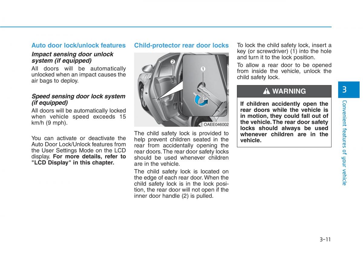 Hyundai Ioniq Electric owners manual / page 180