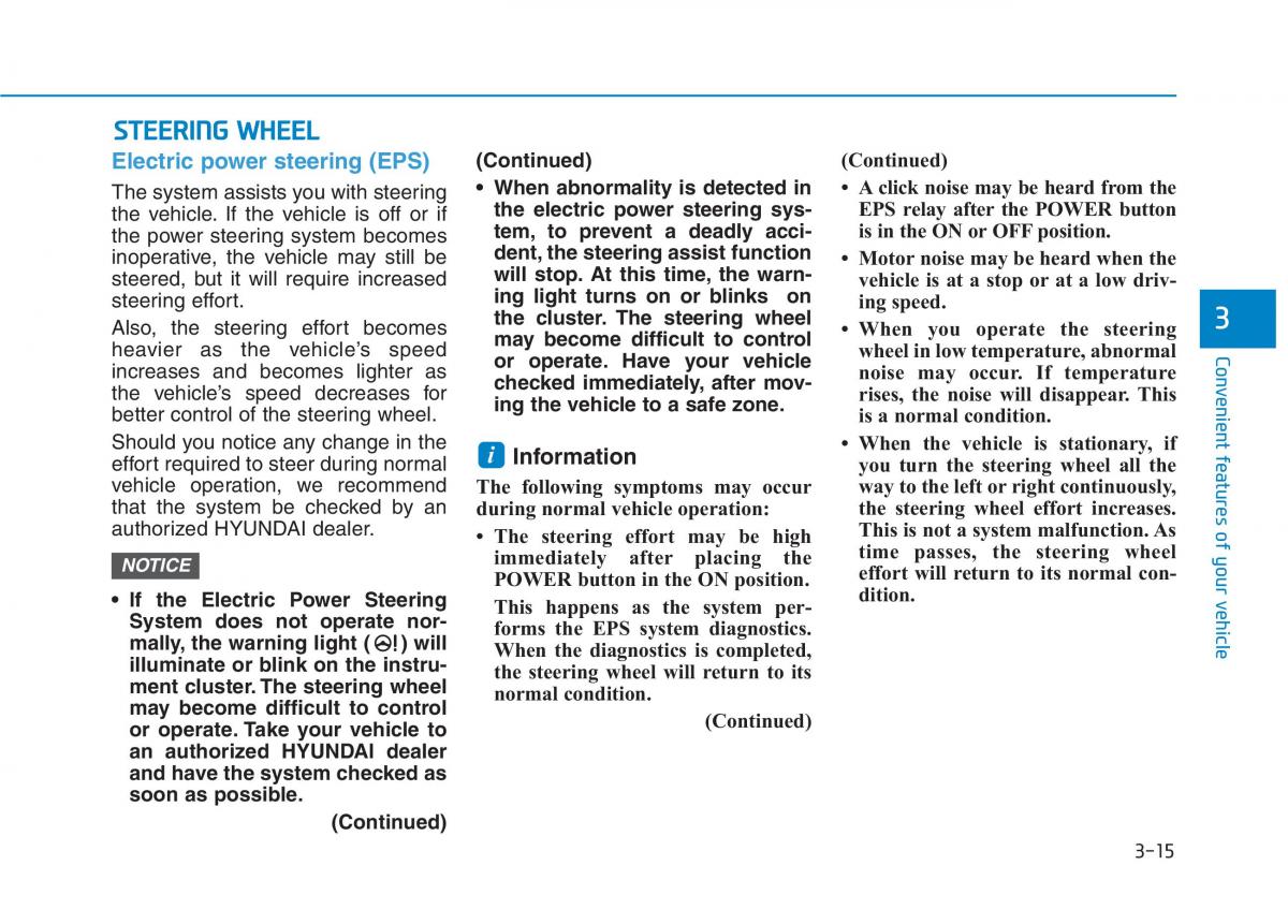 Hyundai Ioniq Electric owners manual / page 184