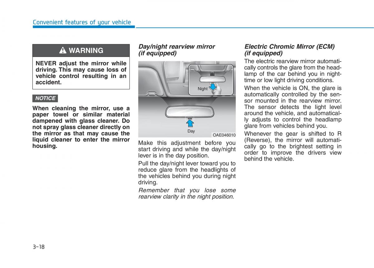 Hyundai Ioniq Electric owners manual / page 187