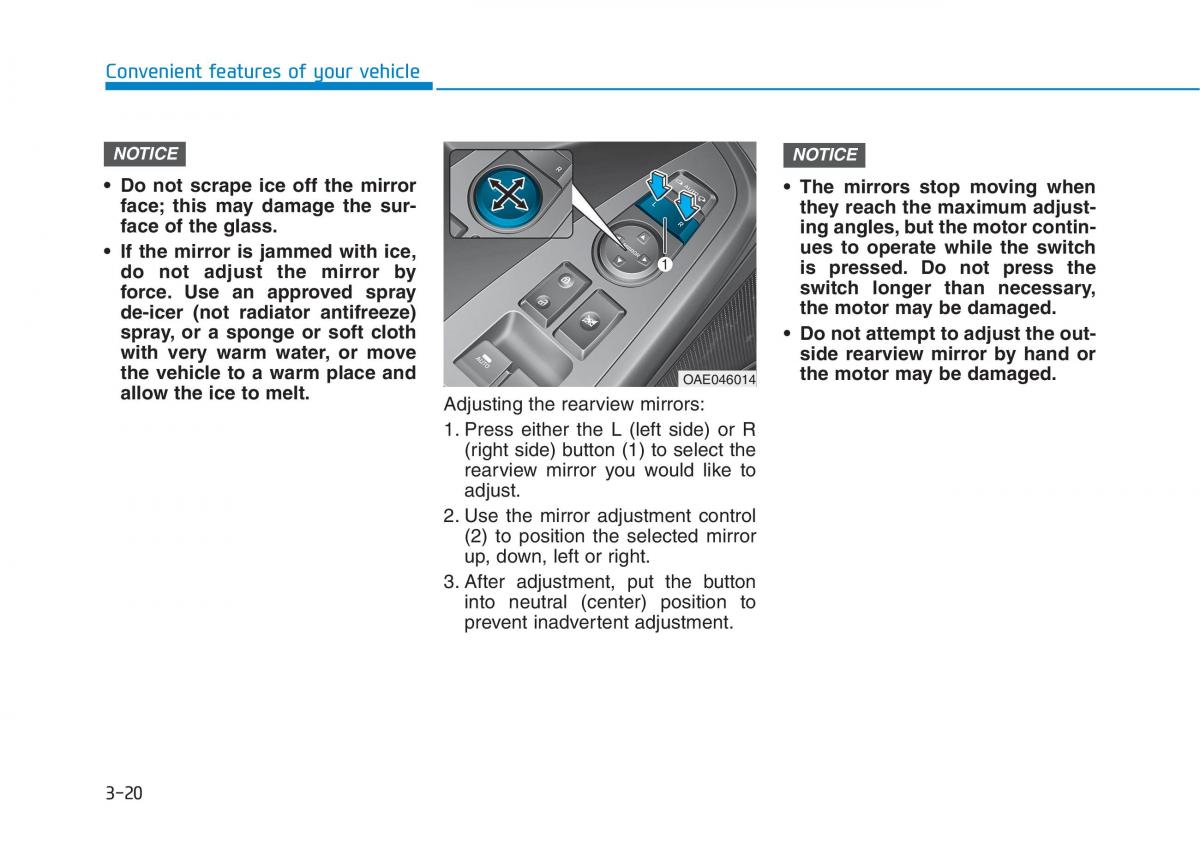 Hyundai Ioniq Electric owners manual / page 189