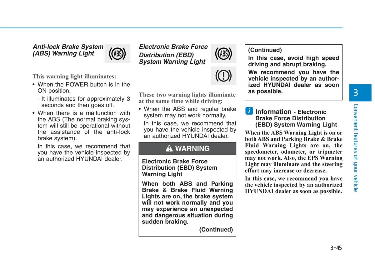 Hyundai Ioniq Electric owners manual / page 214