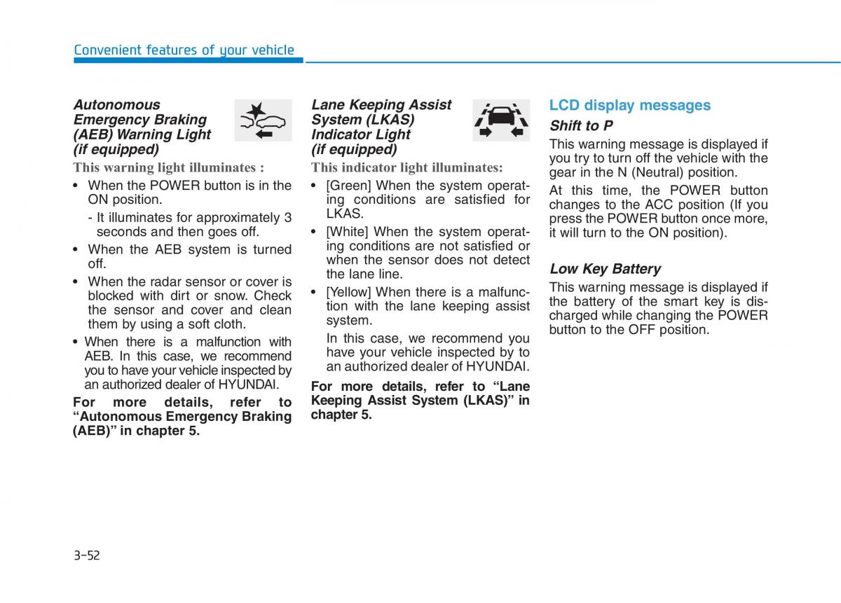 Hyundai Ioniq Electric owners manual / page 221