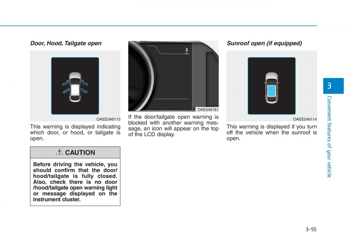 Hyundai Ioniq Electric owners manual / page 224