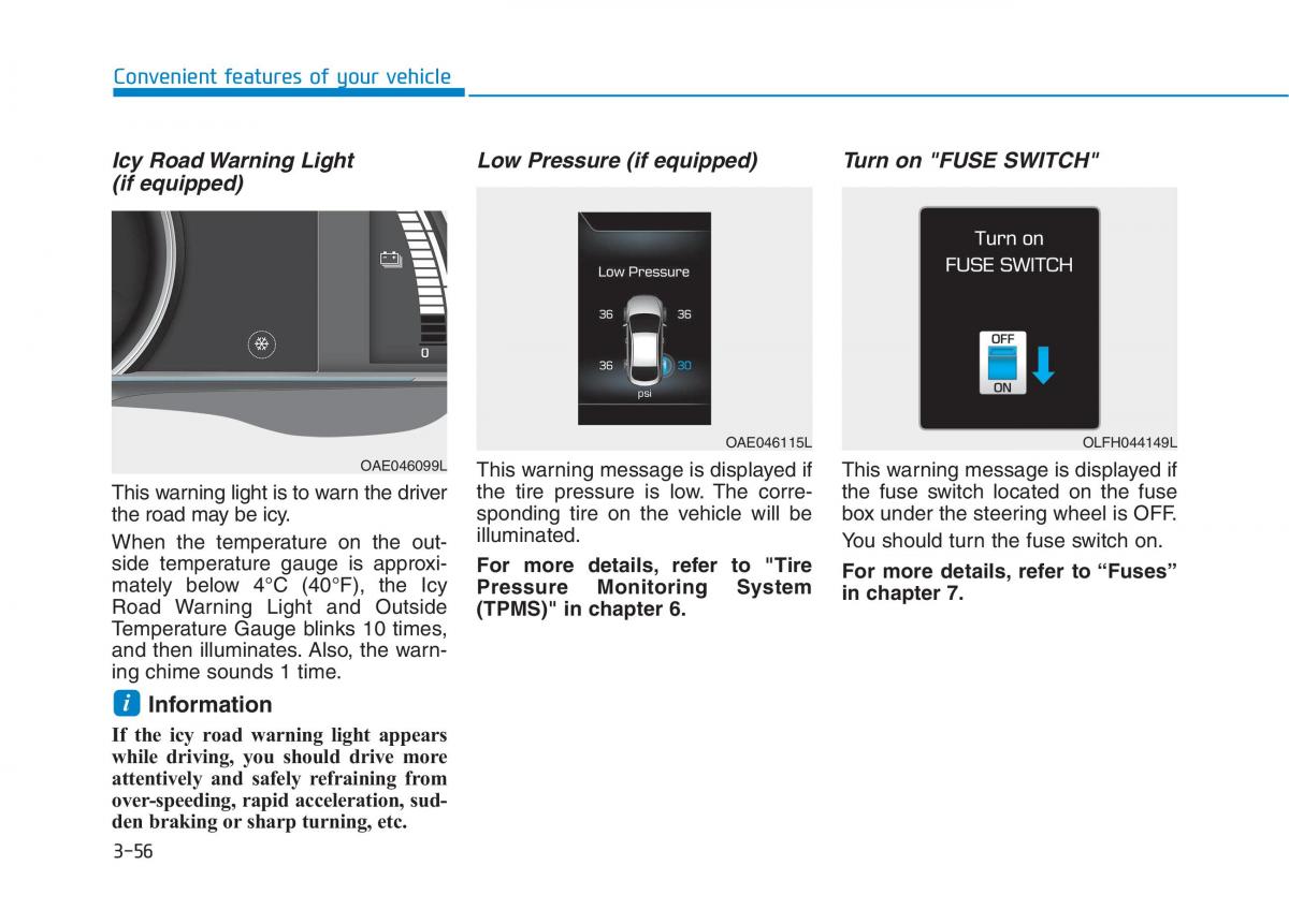 Hyundai Ioniq Electric owners manual / page 225