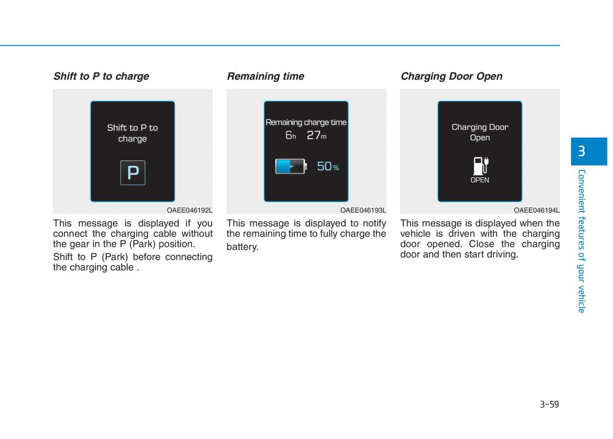 Hyundai Ioniq Electric owners manual / page 228