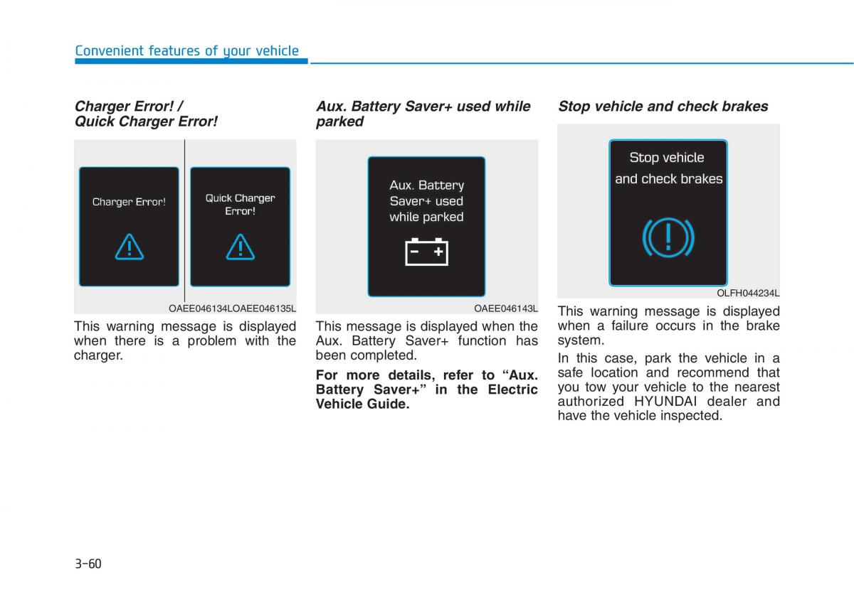 Hyundai Ioniq Electric owners manual / page 229