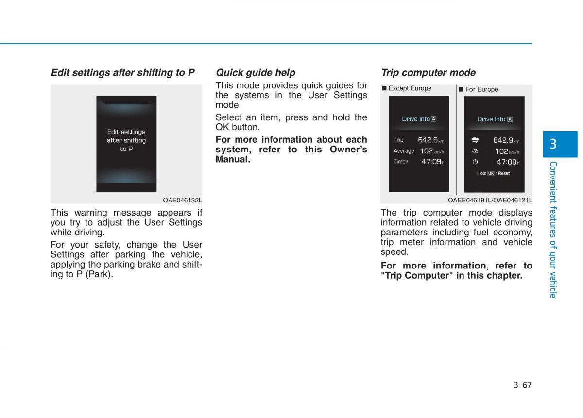 Hyundai Ioniq Electric owners manual / page 236