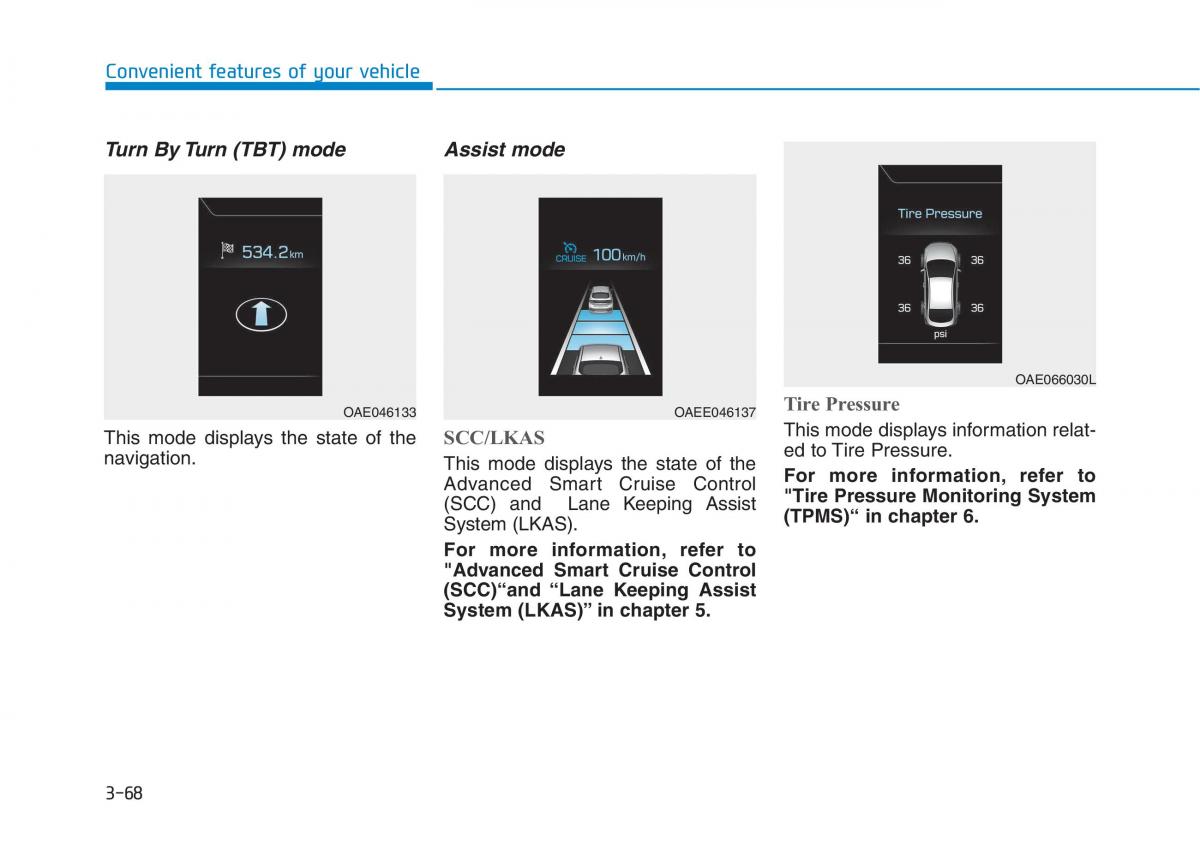 Hyundai Ioniq Electric owners manual / page 237