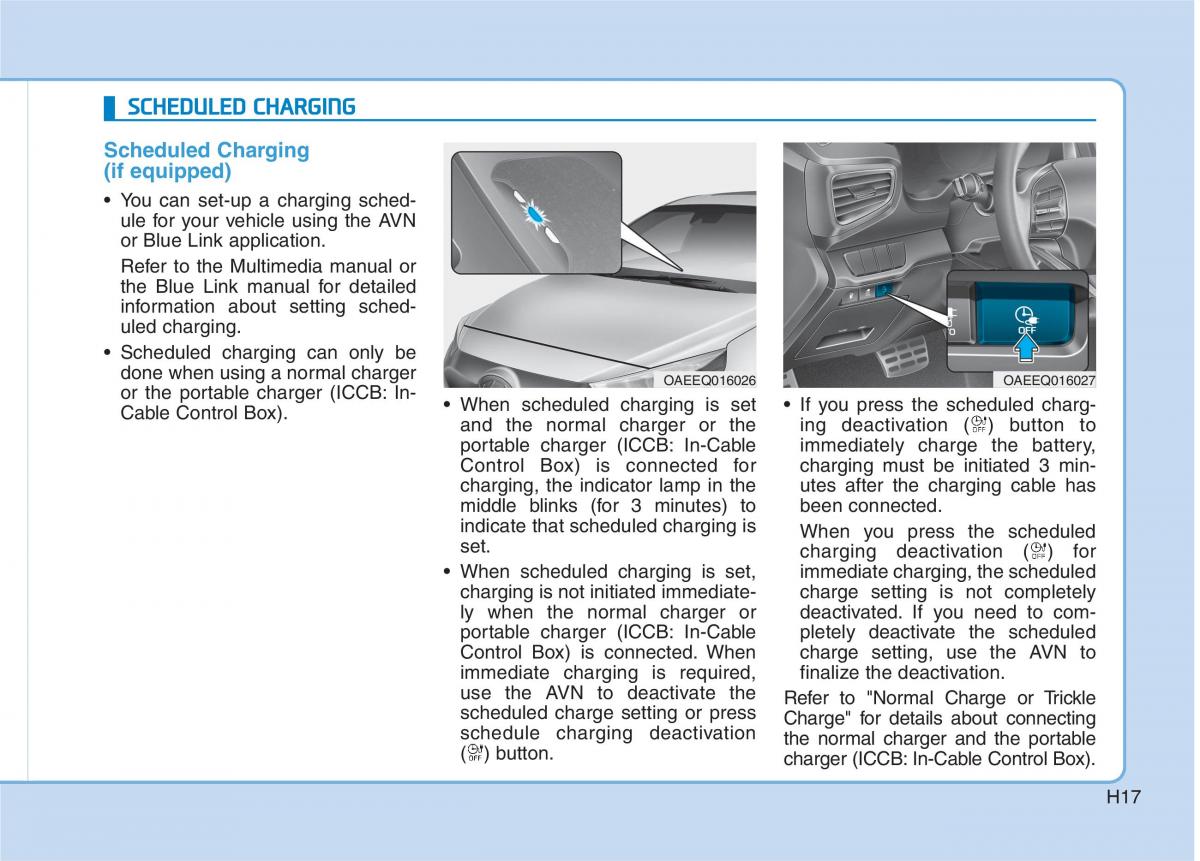 Hyundai Ioniq Electric owners manual / page 24