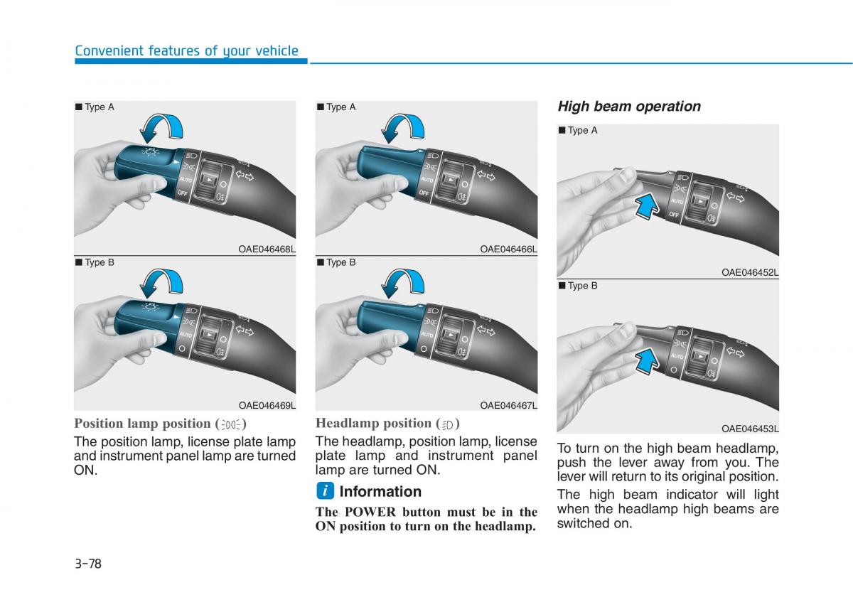 Hyundai Ioniq Electric owners manual / page 247