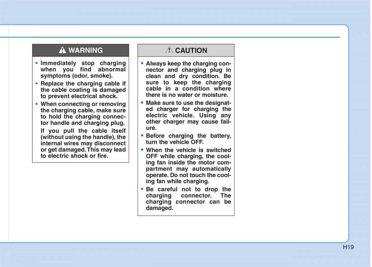 Hyundai Ioniq Electric owners manual / page 26