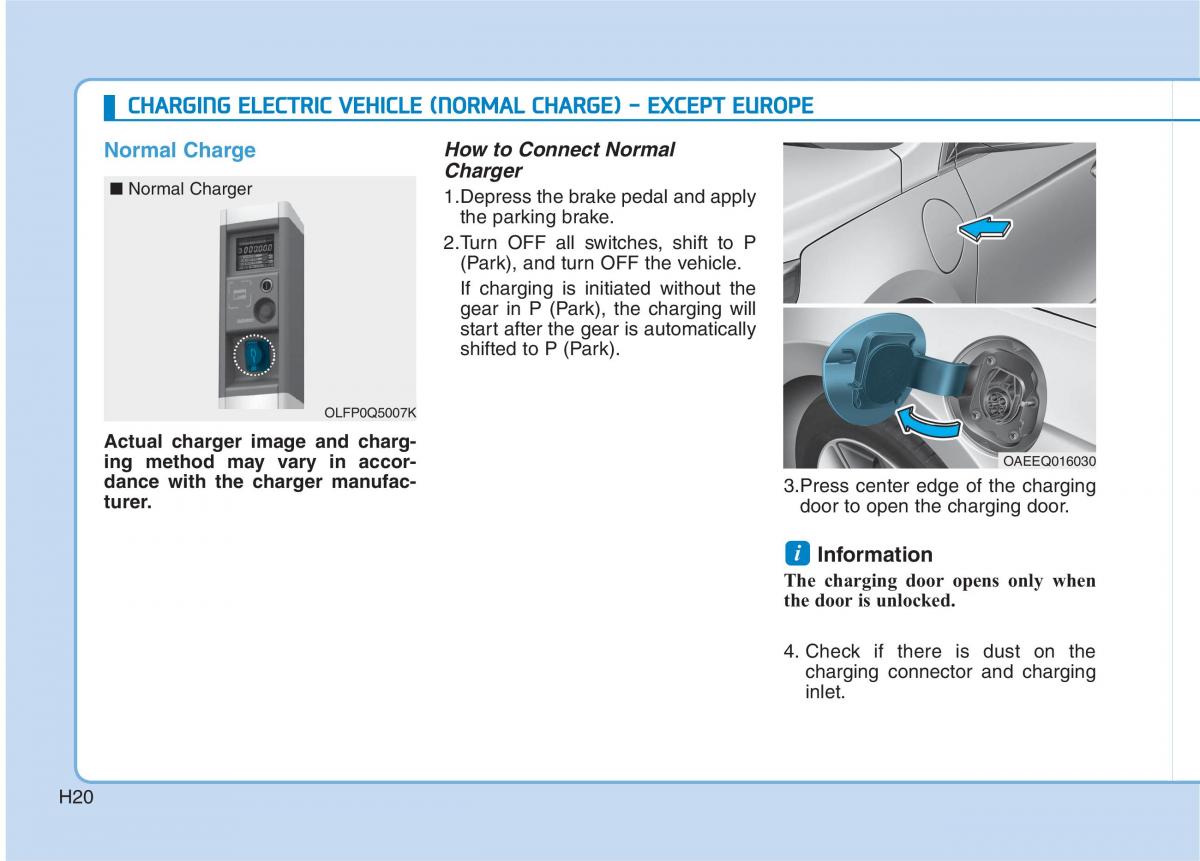 Hyundai Ioniq Electric owners manual / page 27