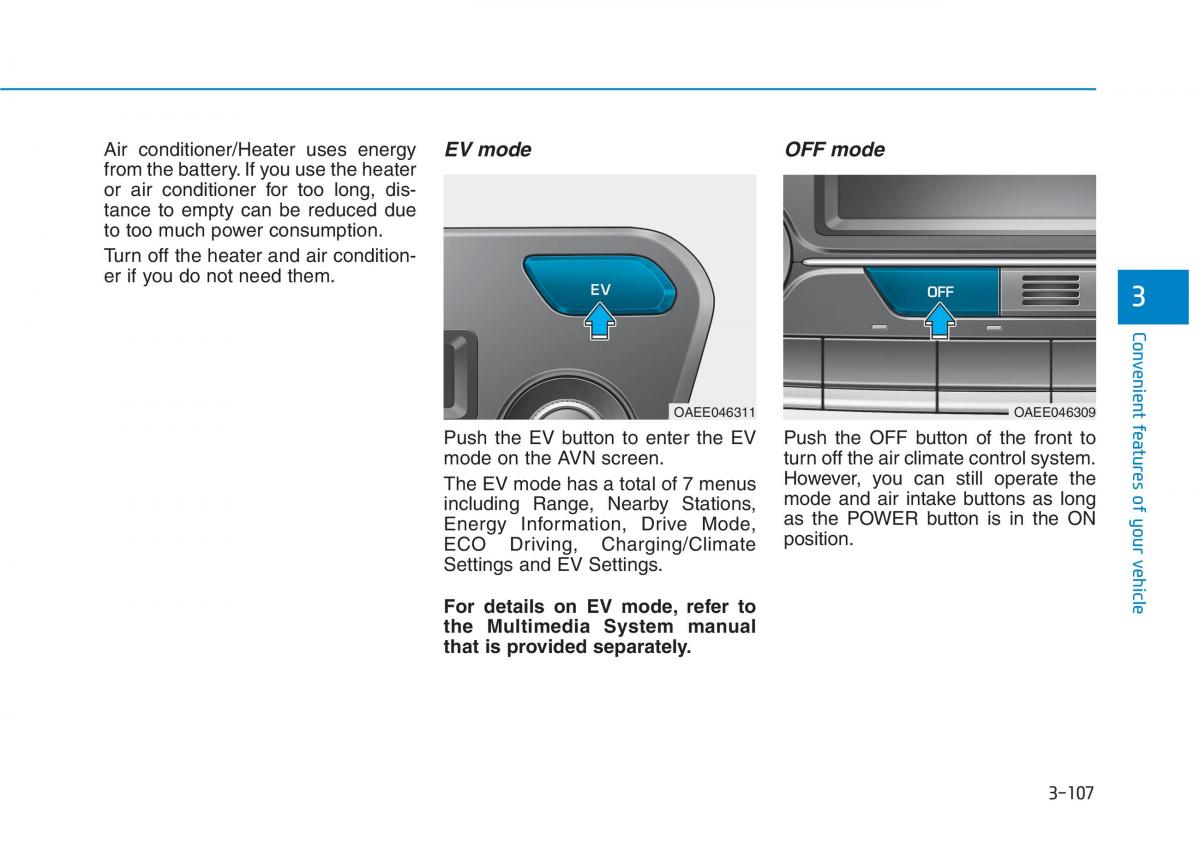 Hyundai Ioniq Electric owners manual / page 276