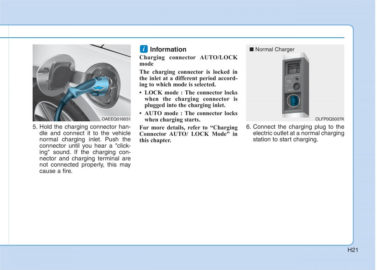 Hyundai Ioniq Electric owners manual / page 28