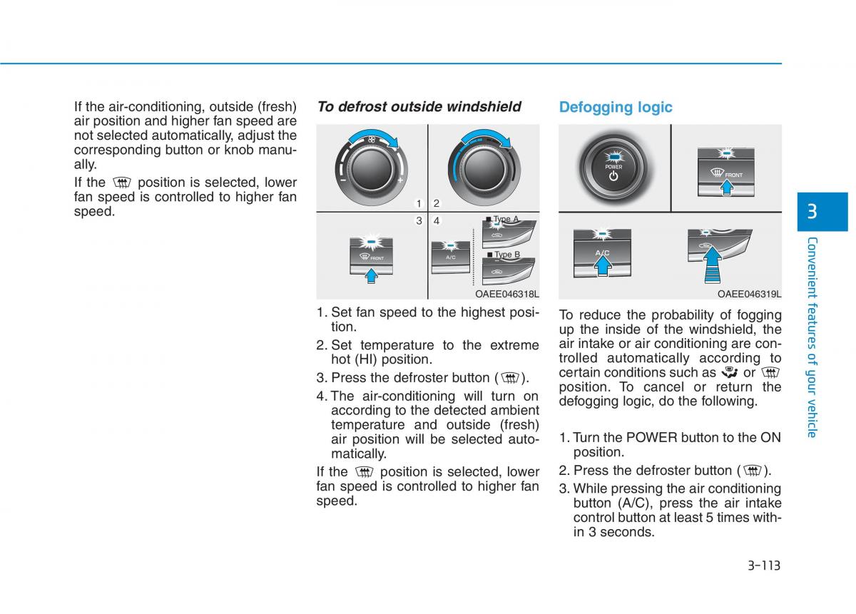 Hyundai Ioniq Electric owners manual / page 282