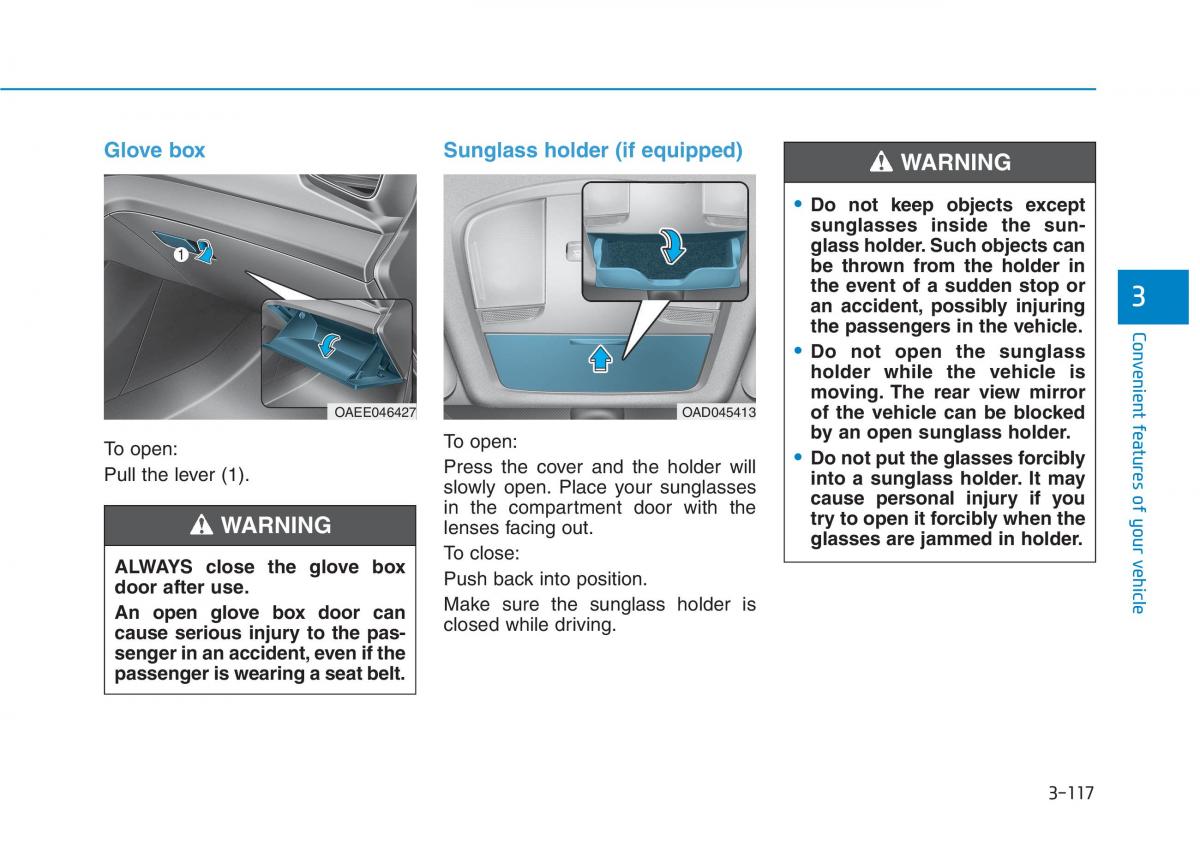 Hyundai Ioniq Electric owners manual / page 286