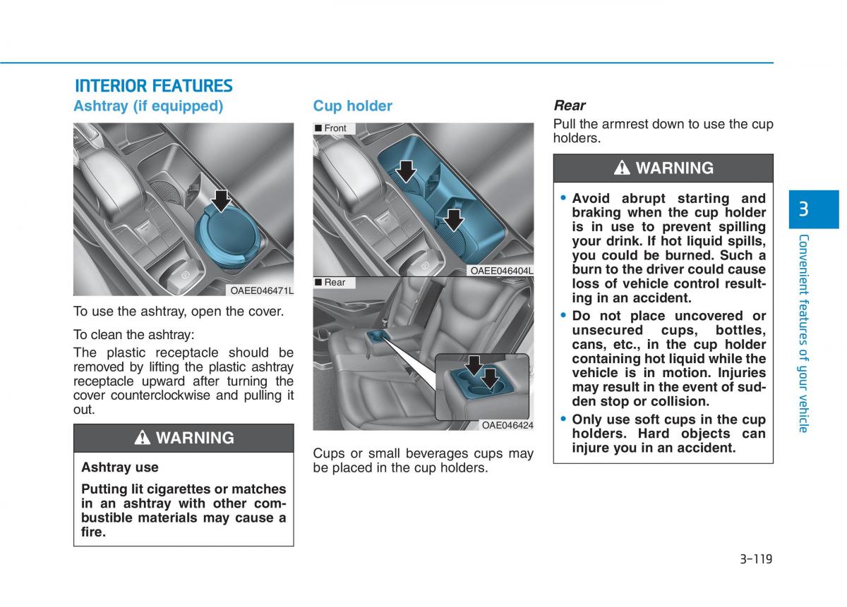 Hyundai Ioniq Electric owners manual / page 288