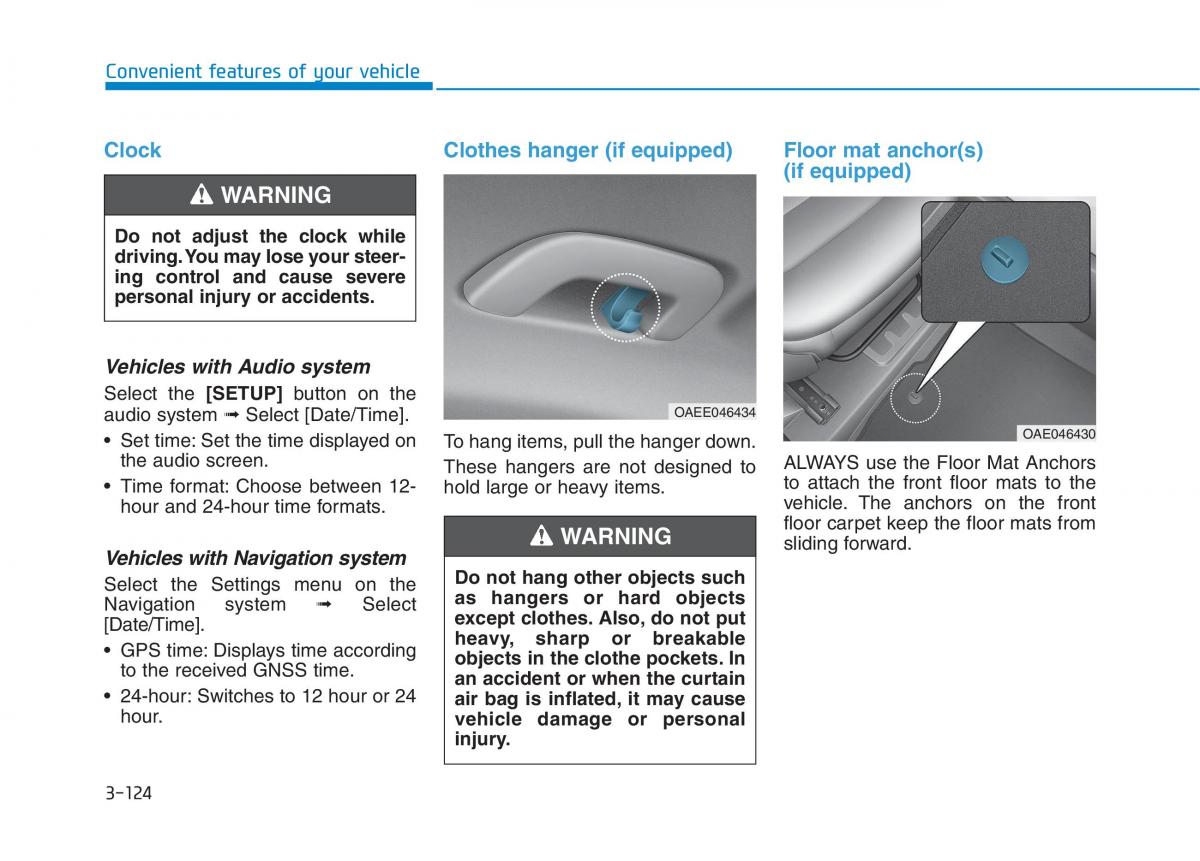 Hyundai Ioniq Electric owners manual / page 293