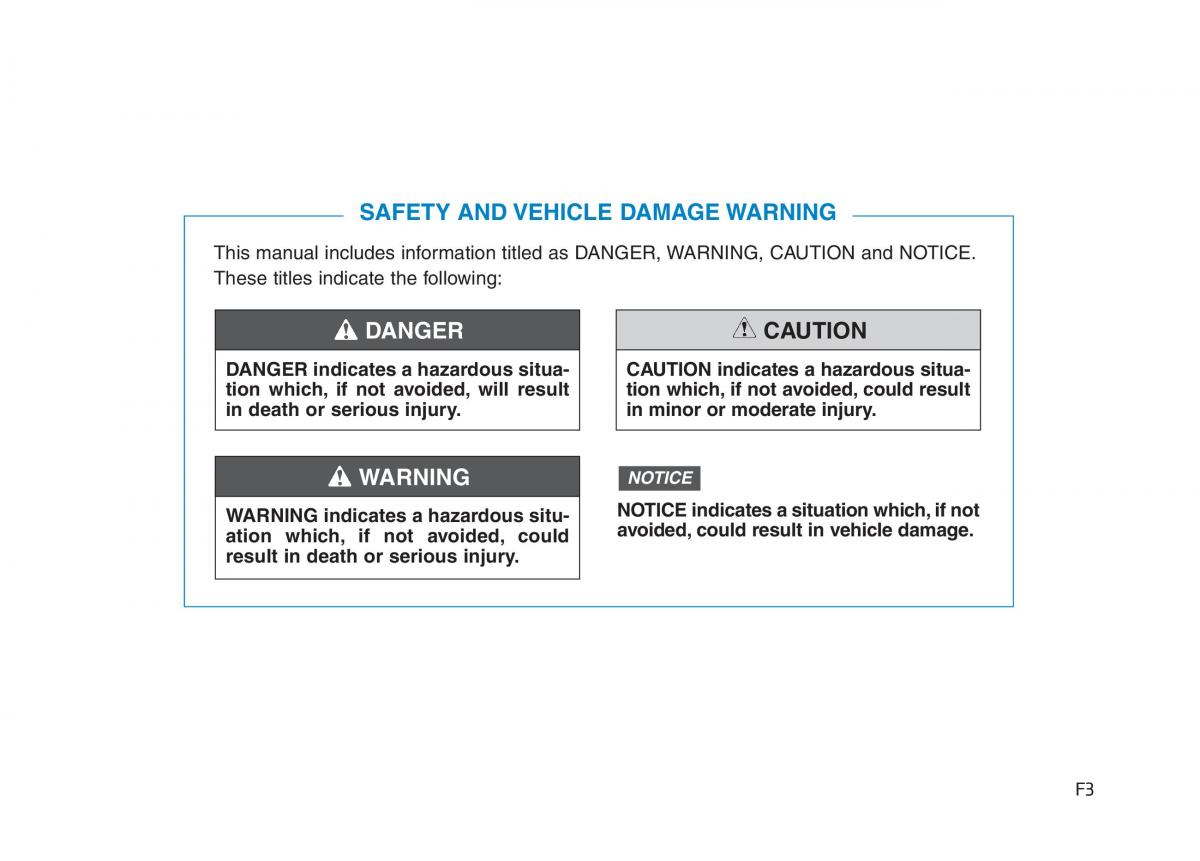 Hyundai Ioniq Electric owners manual / page 3