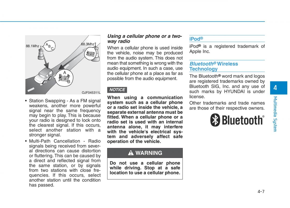 Hyundai Ioniq Electric owners manual / page 303