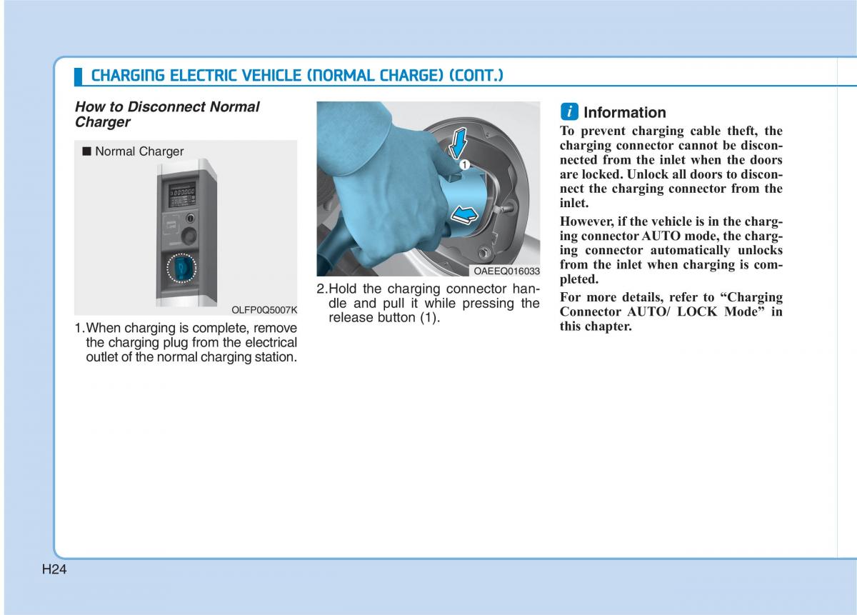 Hyundai Ioniq Electric owners manual / page 31