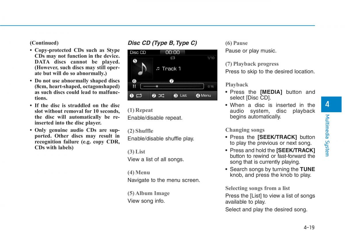 Hyundai Ioniq Electric owners manual / page 315