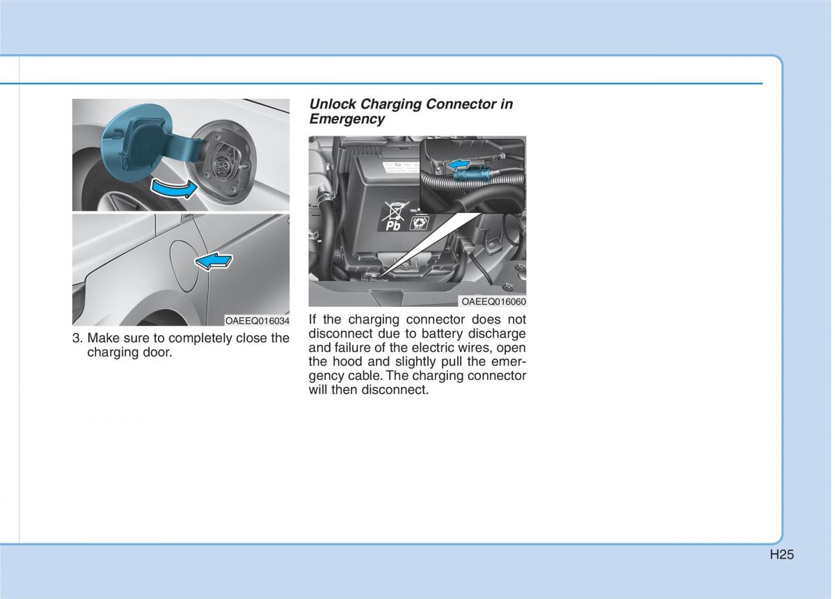 Hyundai Ioniq Electric owners manual / page 32