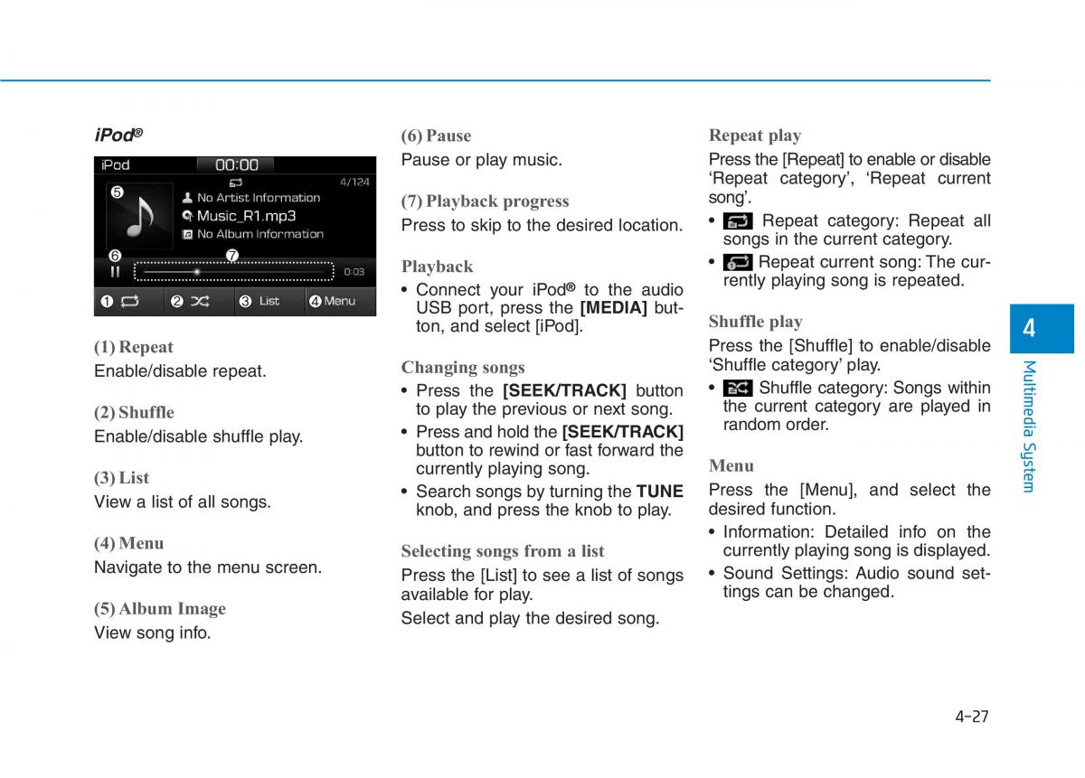 Hyundai Ioniq Electric owners manual / page 323