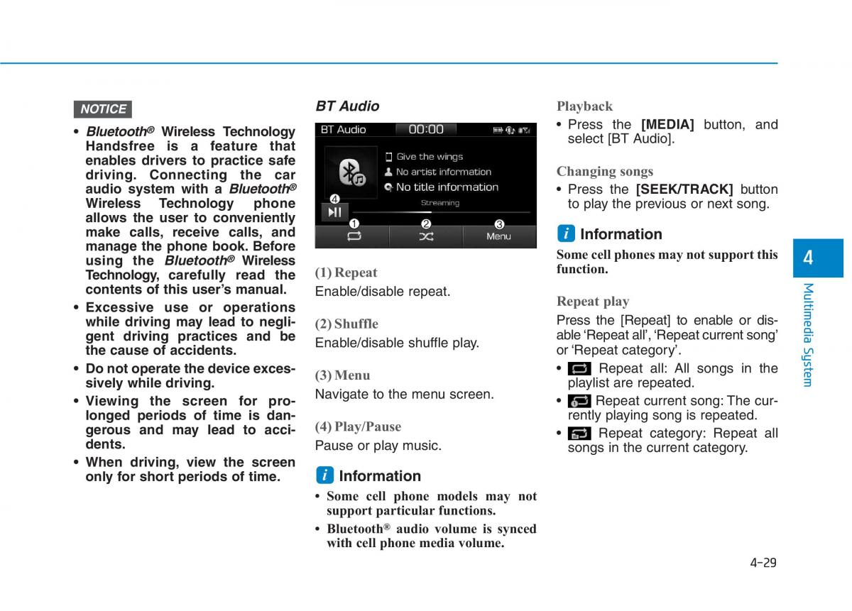 Hyundai Ioniq Electric owners manual / page 325