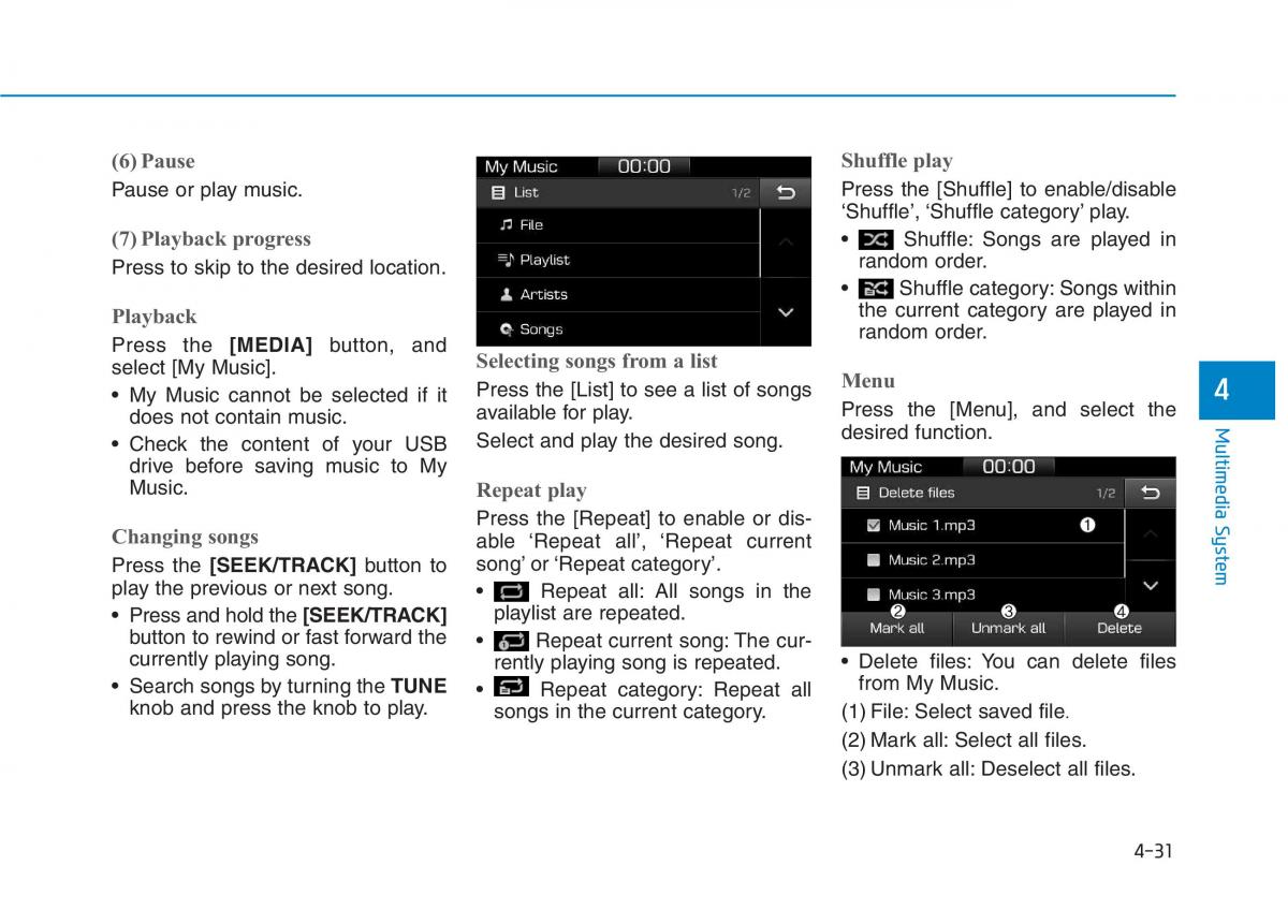 Hyundai Ioniq Electric owners manual / page 327