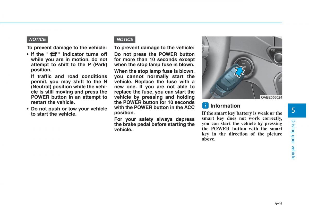 Hyundai Ioniq Electric owners manual / page 348