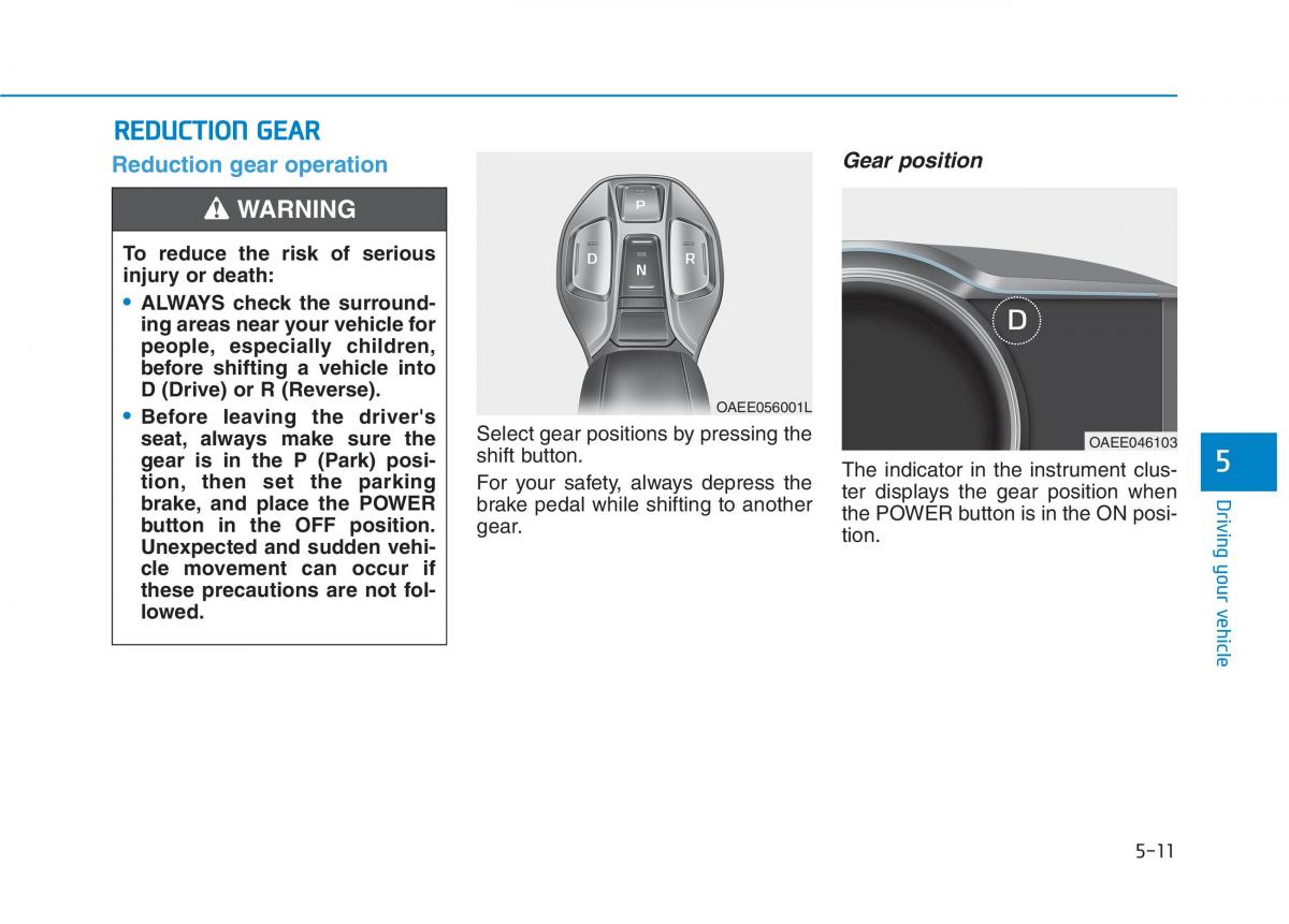 Hyundai Ioniq Electric owners manual / page 350