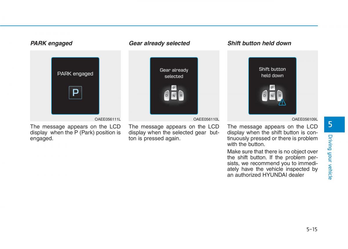 Hyundai Ioniq Electric owners manual / page 354