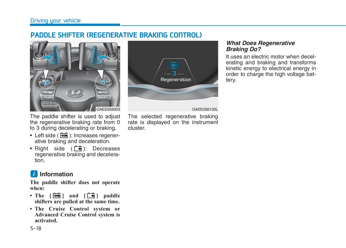 Hyundai Ioniq Electric owners manual / page 357