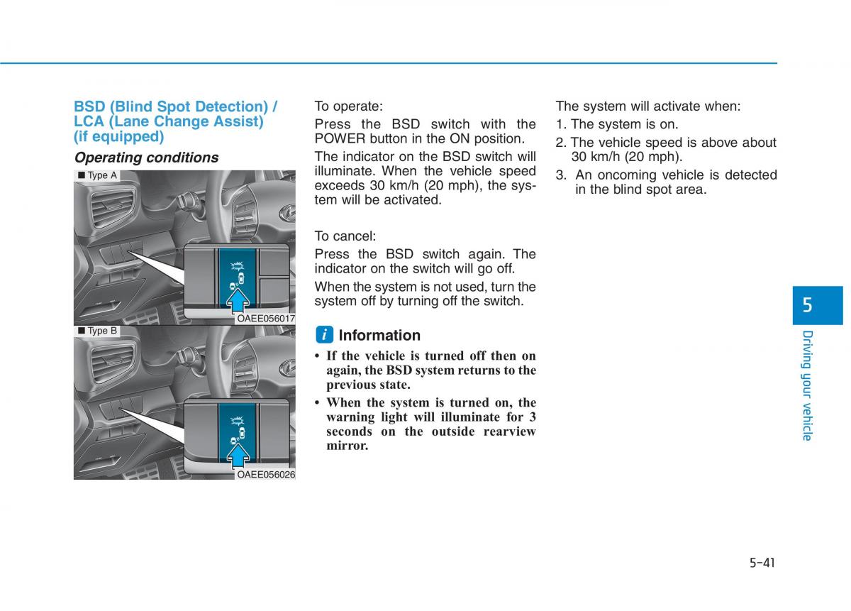 Hyundai Ioniq Electric owners manual / page 380