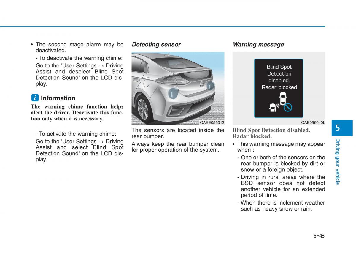 Hyundai Ioniq Electric owners manual / page 382