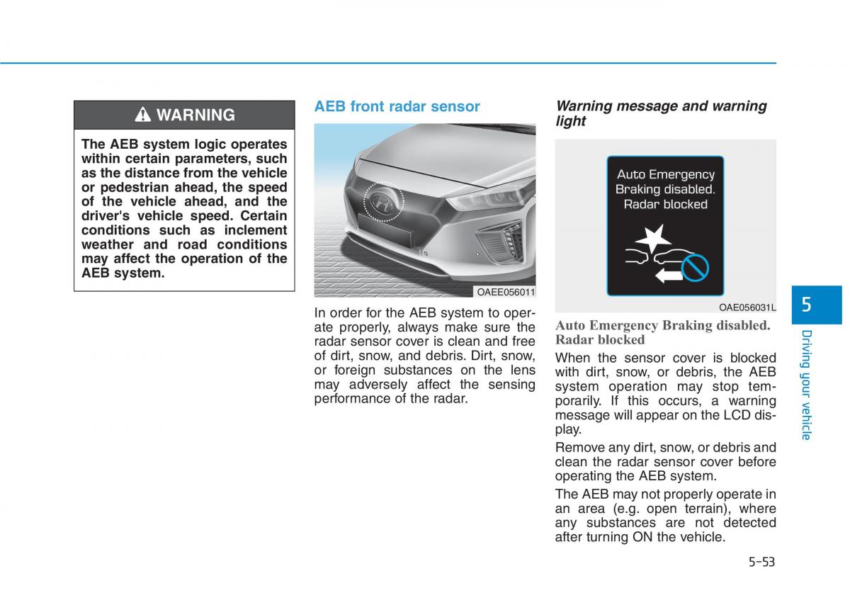 Hyundai Ioniq Electric owners manual / page 392