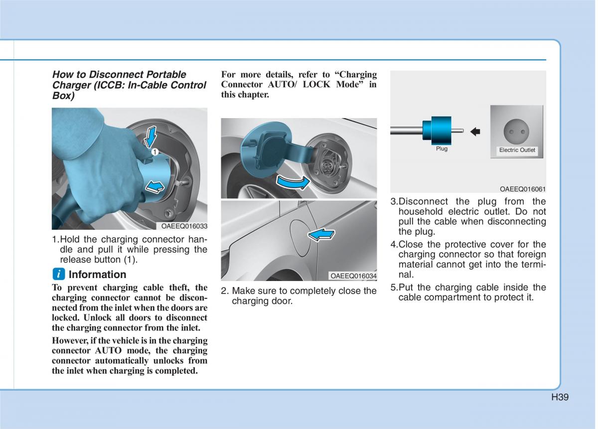 Hyundai Ioniq Electric owners manual / page 46