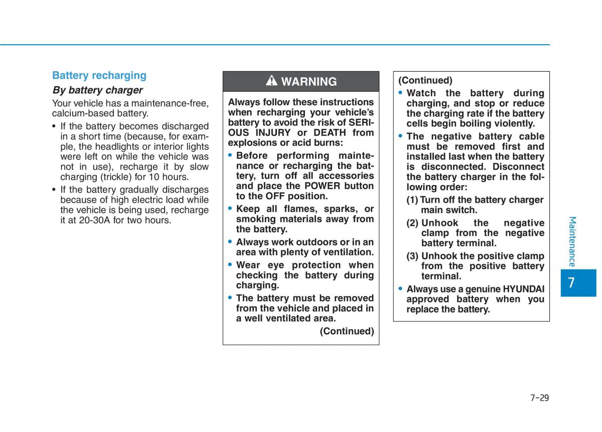 Hyundai Ioniq Electric owners manual / page 495