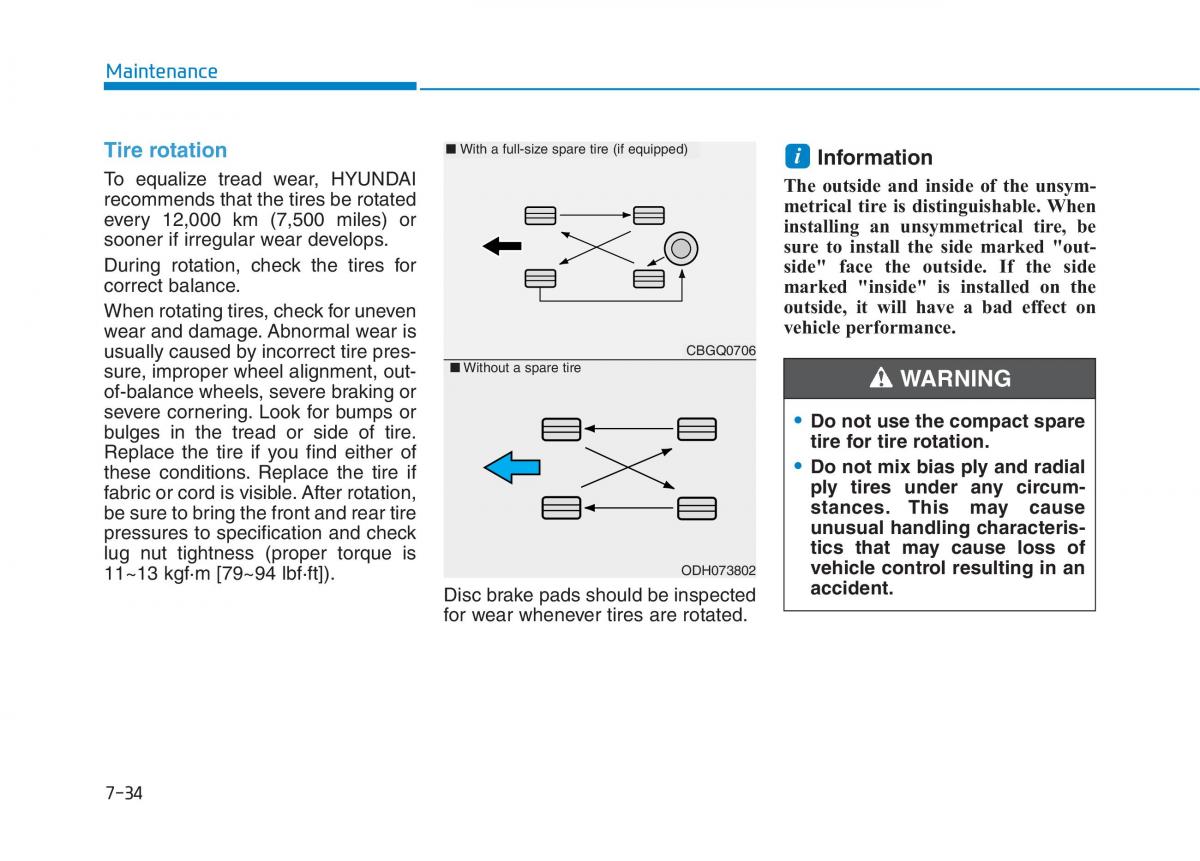 Hyundai Ioniq Electric owners manual / page 500