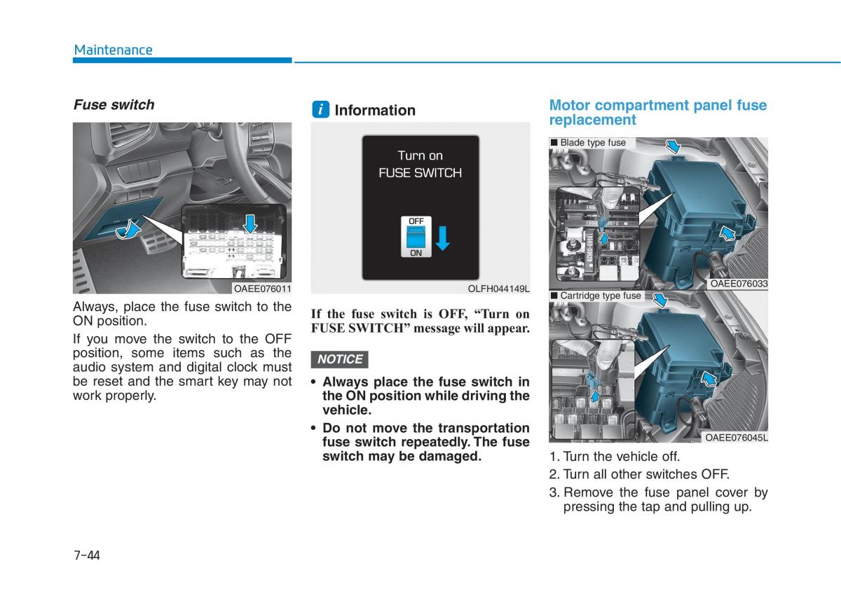 Hyundai Ioniq Electric owners manual / page 510