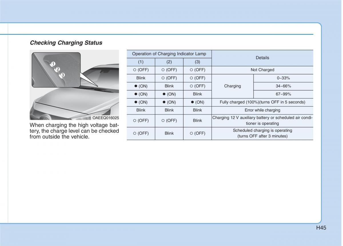 Hyundai Ioniq Electric owners manual / page 52